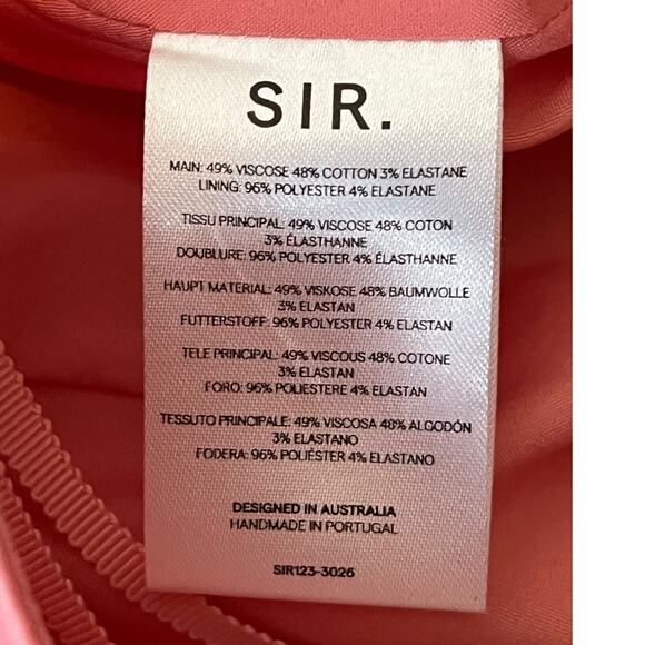 SIR. skirt Giacomo Split pink size 1 (US 4) - Picture 6 of 7